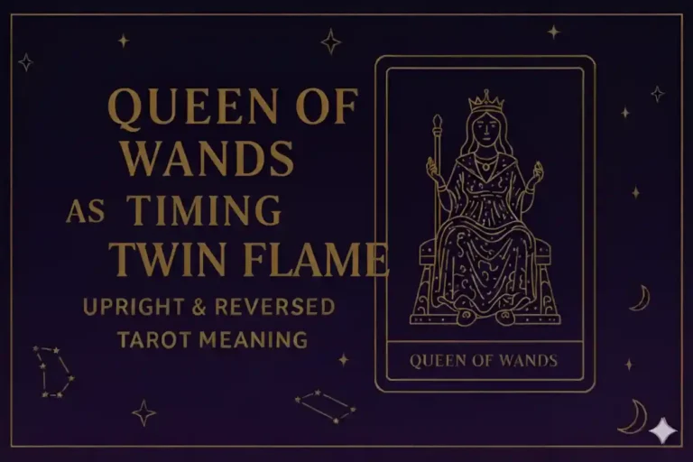 Queen of Wands as Timing – (Upright & Reversed) Tarot Card Meaning