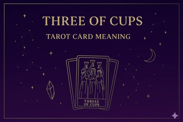 Three of Cups – Tarot Card Meaning & Feelings