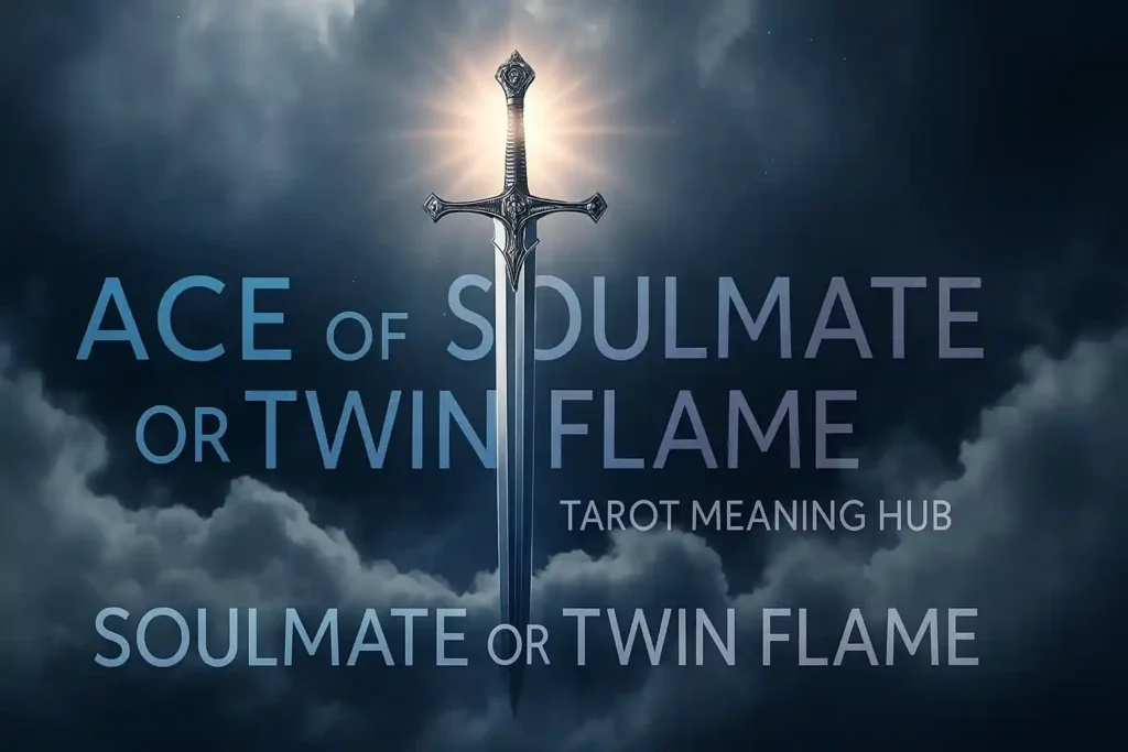 Ace of Swords as Soulmate or Twin Flame – Tarot Meaning Hub