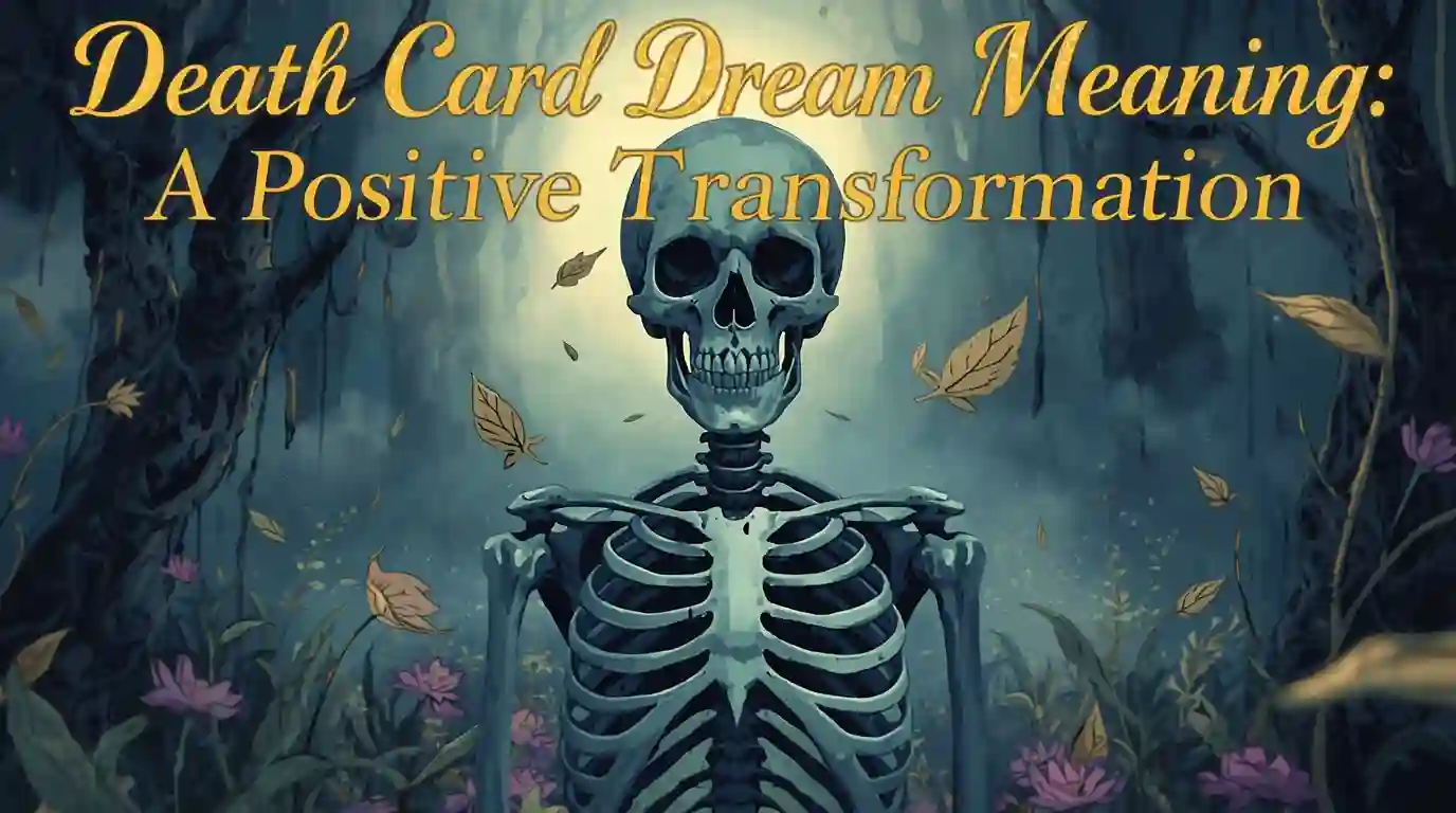 Death Card Dream Meaning: A Positive Transformation