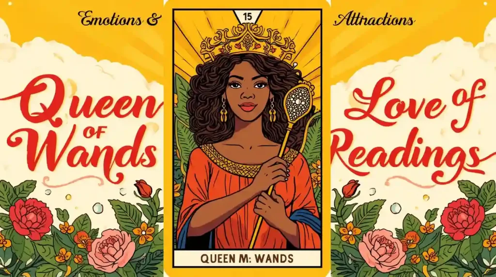 Interpreting Queen of Wands for Love Readings: Emotions and Attractions