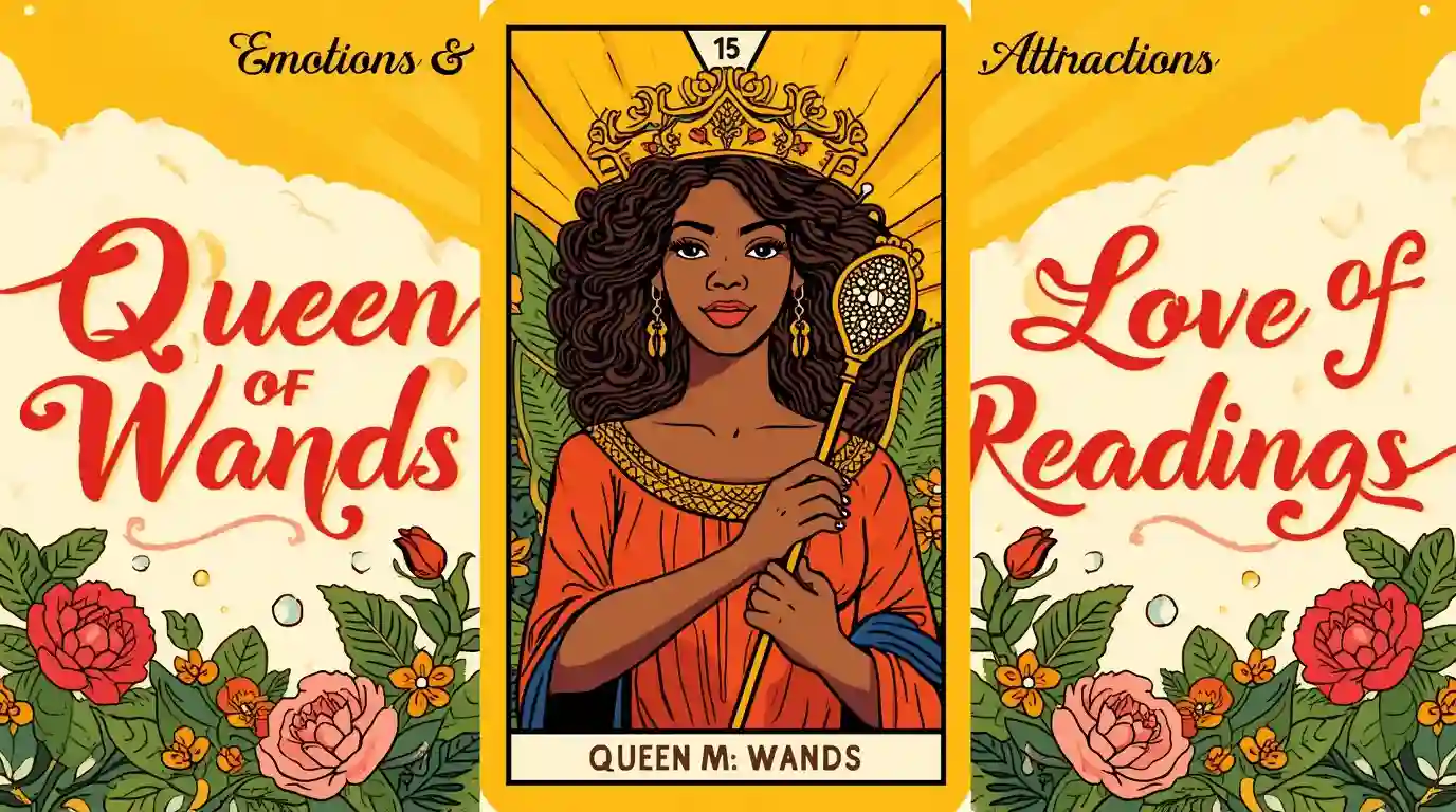 Interpreting Queen of Wands for Love Readings: Emotions and Attractions