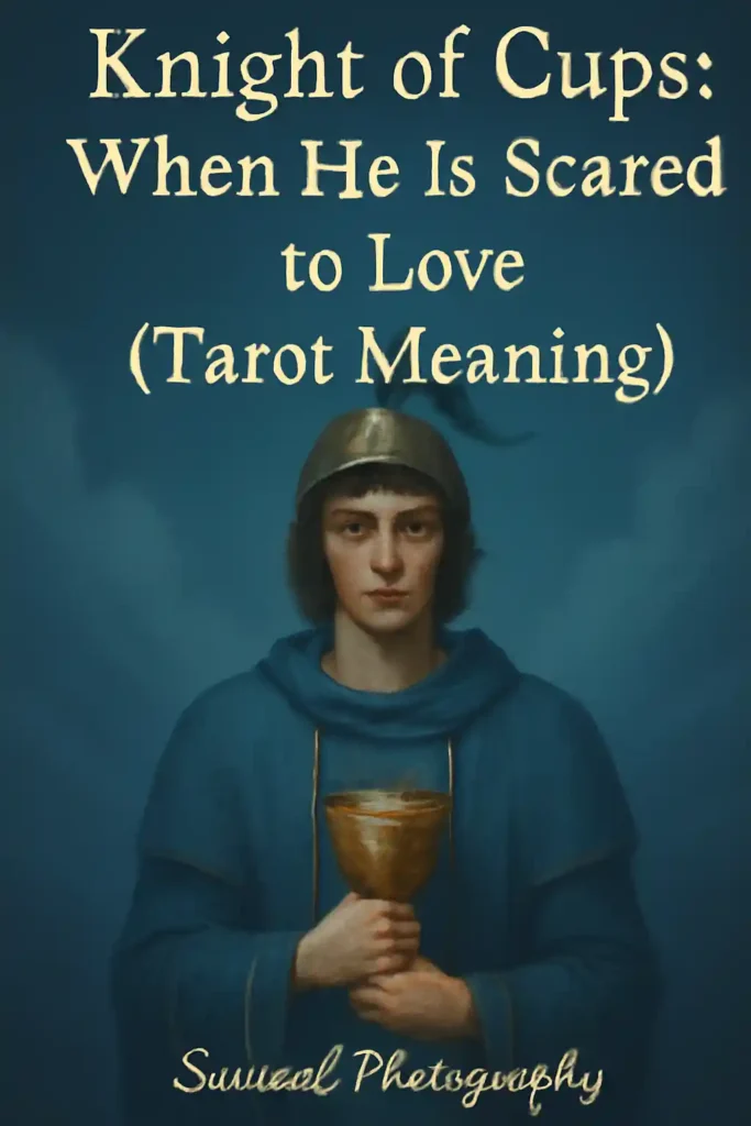 Knight of Cups: When He Is Scared to Love (Tarot Meaning)