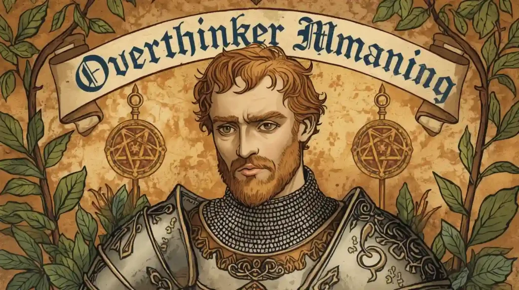 Knight of Pentacles for Overthinker Meaning