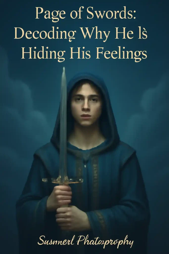 Page of Swords: Decoding Why He Is Hiding His Feelings