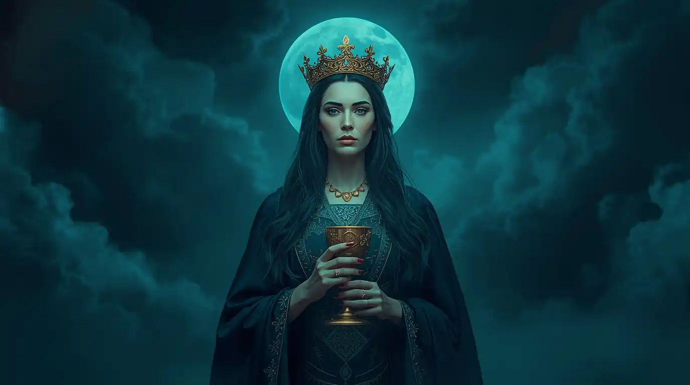 Queen of Swords as Past: Lessons From Your History Queen of Cups as Intentions (Upright & Reversed) Tarot Card Meaning