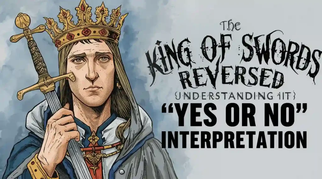 The King of Swords Reversed: Understanding its 'Yes or No' Interpretation