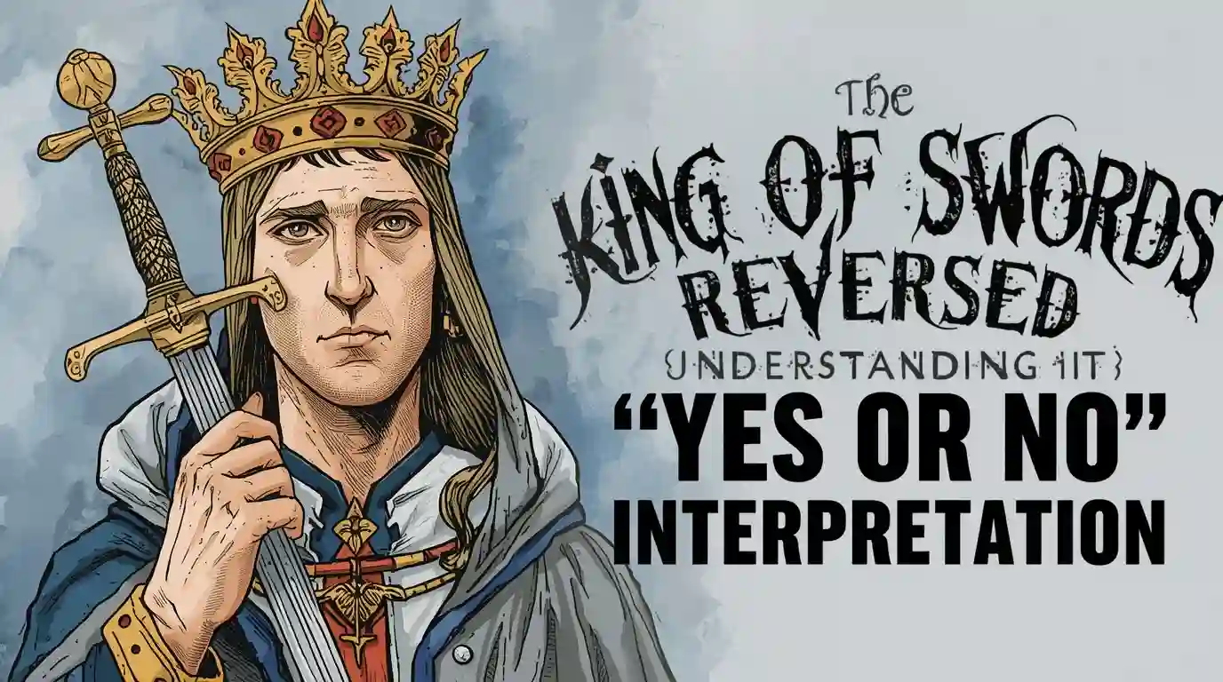 The King of Swords Reversed: Understanding its 'Yes or No' Interpretation
