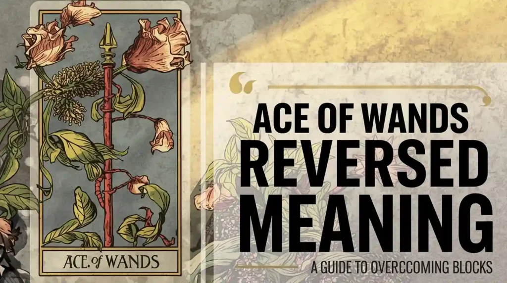 Ace of Wands Reversed Career Meaning: A Guide to Overcoming Blocks