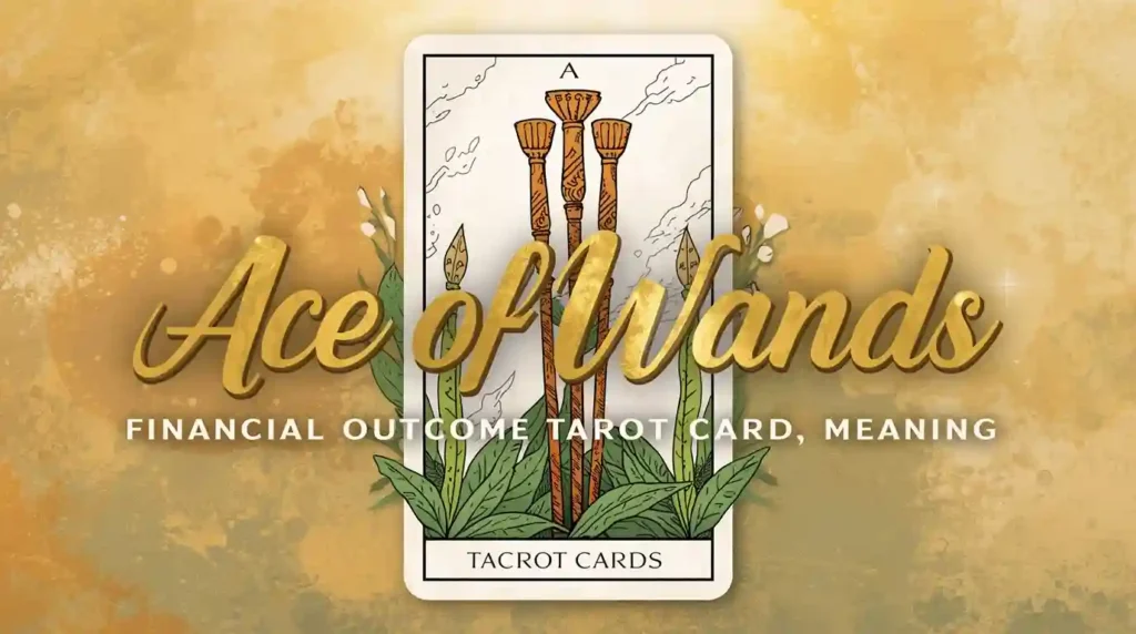 Ace of Wands as Financial Outcome Tarot Card Meaning