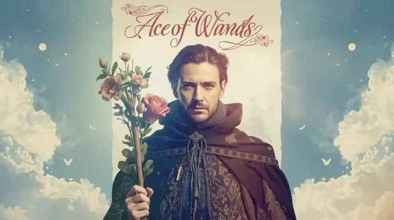 Ace of Wands as a Man Tarot Card Meaning