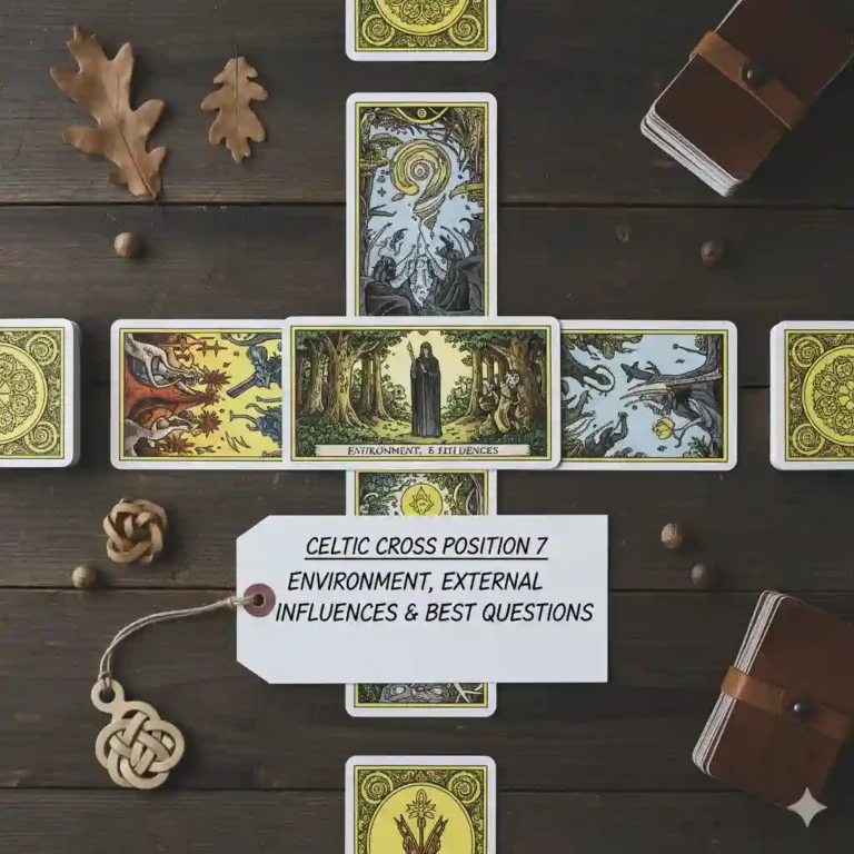 Celtic Cross Position 7 — Environment, External Influences & Best Questions