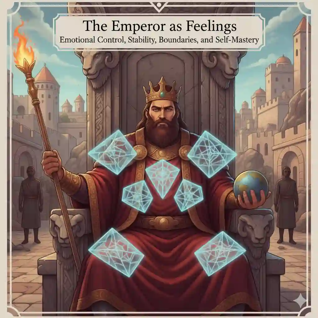 The Emperor as Feelings – Emotional Control, Stability, Boundaries, and Self-Mastery
