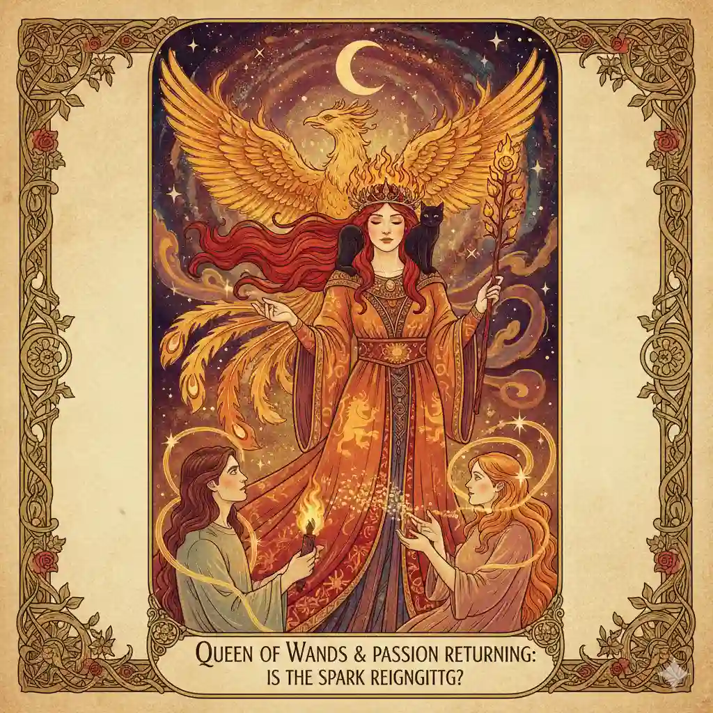 Queen of Wands and Passion Returning: Is the Spark Reigniting? Queen of Wands and Passion Returning: Is the Spark Reigniting?