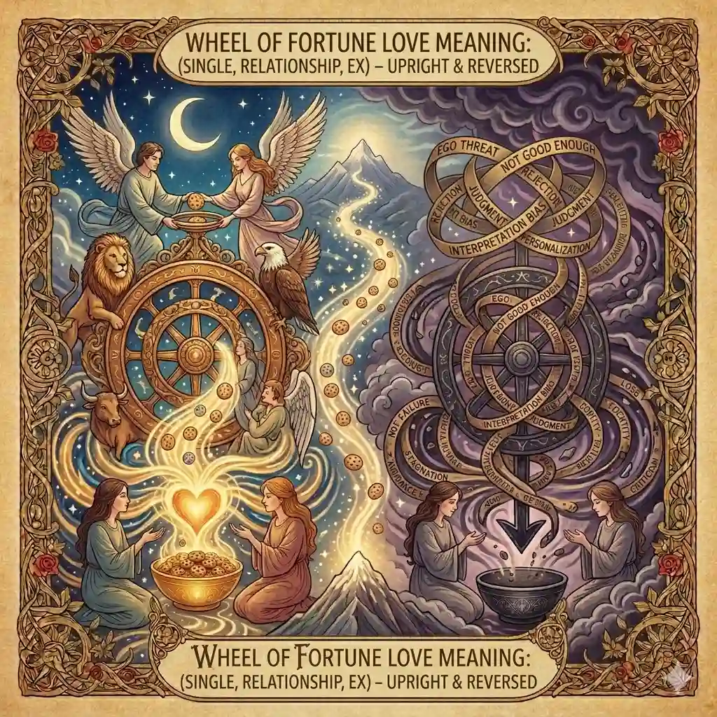 Wheel of Fortune Love Meaning (Single, Relationship, Ex) – Upright & Reversed Wheel of Fortune Love Meaning (Single, Relationship, Ex) – Upright & Reversed