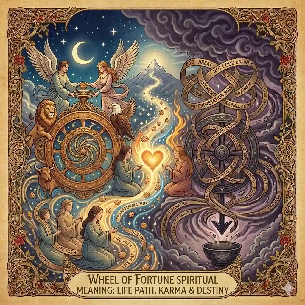 Wheel of Fortune Spiritual Meaning: Life Path, Karma & Destiny Wheel of Fortune Spiritual Meaning: Life Path, Karma & Destiny